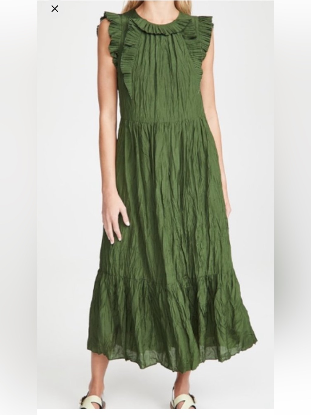 Sea New York Emerald Greentessa Maxi Dress